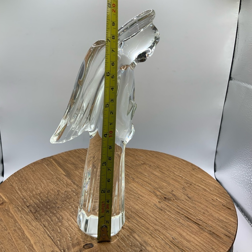 Crystal Glass Vintage Angel 8" Figurine - Picture 8 of 8